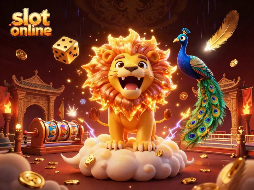 Spin the reels with the excitement of slot online games featuring vibrant casino elements.