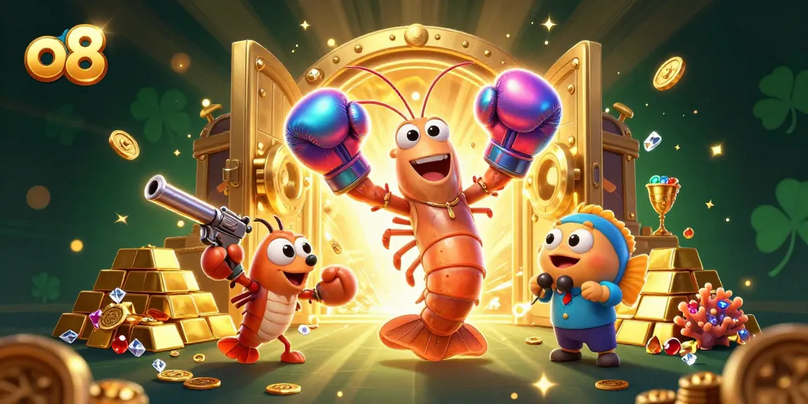 Join the excitement at o8 casino with vibrant characters, jewels, and casino treasures!