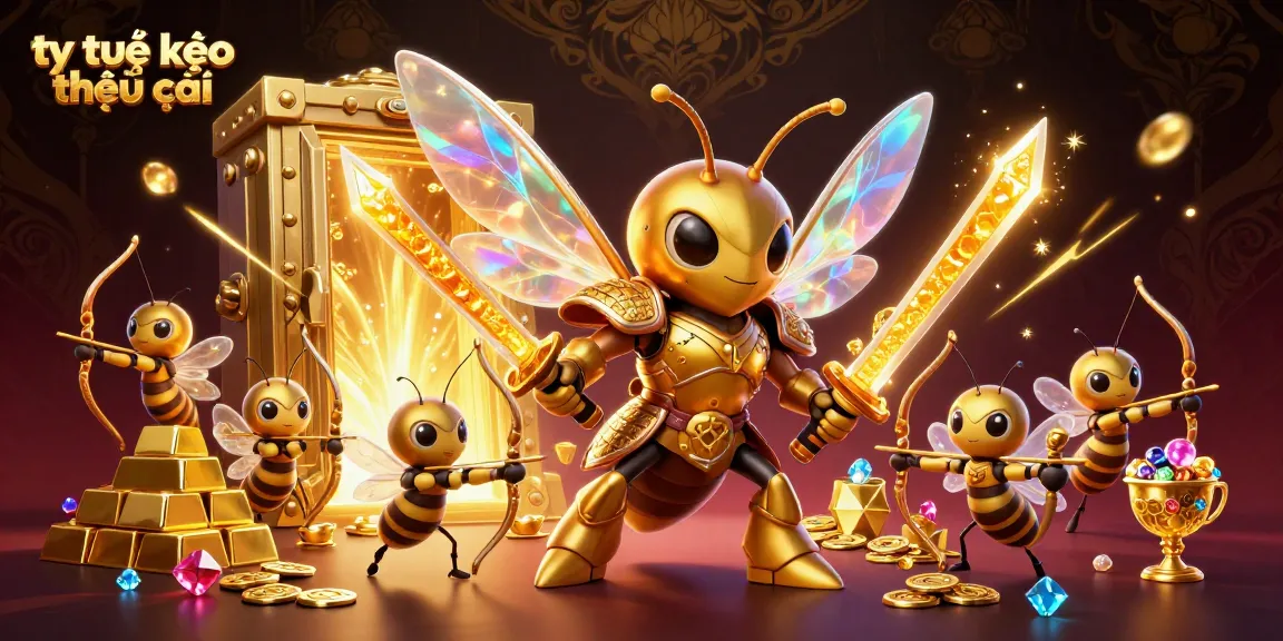 Experience winning strategies with tỷ lệ kèo nhà cái in a vibrant 3D scene filled with gold and jewels