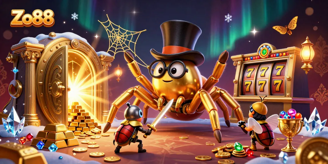 Engage in the thrilling experience of Zo88 with animated casino excitement and rich treasures.