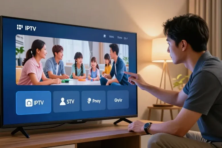 Trusted local IPTV service provider showing affordable options in a professional environment.